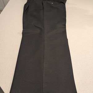 Haggar Classic Black Dress Pants for Men